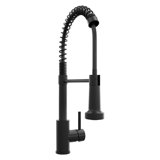 ZLINE Rubicon Pull Down Spring Spray Wand Kitchen Faucet in Champagne Bronze