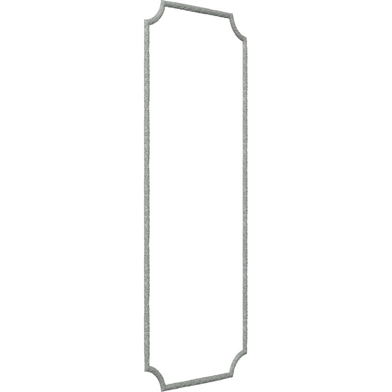 Ensemble de moulure pour panneau Dublin, L 28 po x H 72 po, Simple