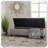 Tufted Storage Ottoman Pressure Hinges Soft Material Functional Versatile Practical Comfortable Multi-Purpose-491605016