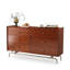 Armoire d'appoint en bois massif rouge-brun-1288540341