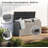 Storage Box, 60 Gallon Deck Box Indoor and Outdoor Use, Waterproof Resin Storage Bin for Patio Furniture-111532618