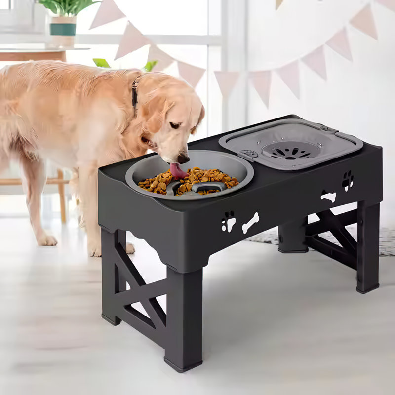 Elevated Pet Feeder Double Bowl
