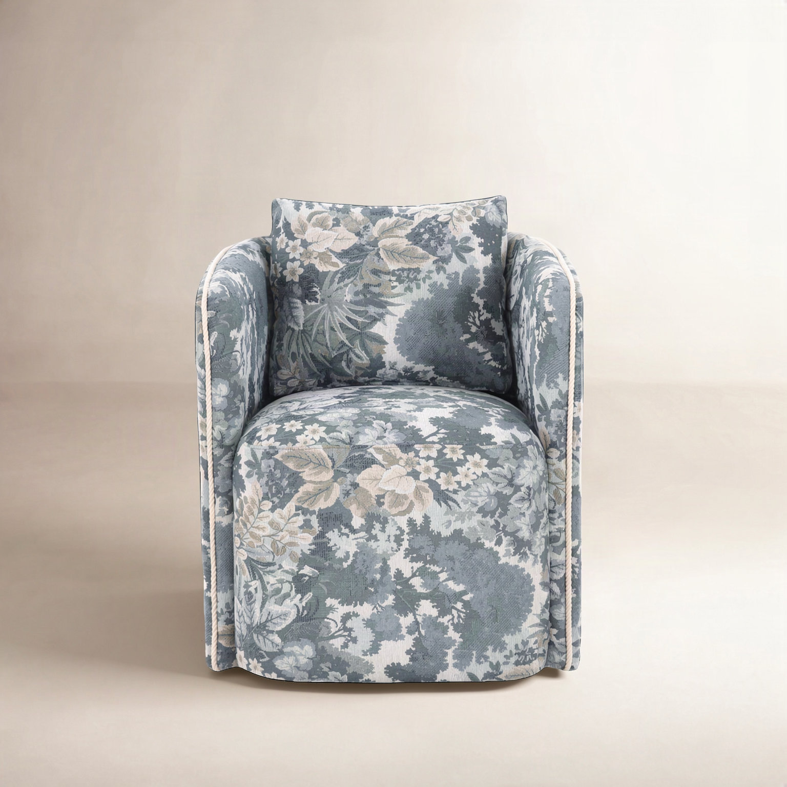 Cecil Dining Chair Tapestry, Blue/Green Tapestry
