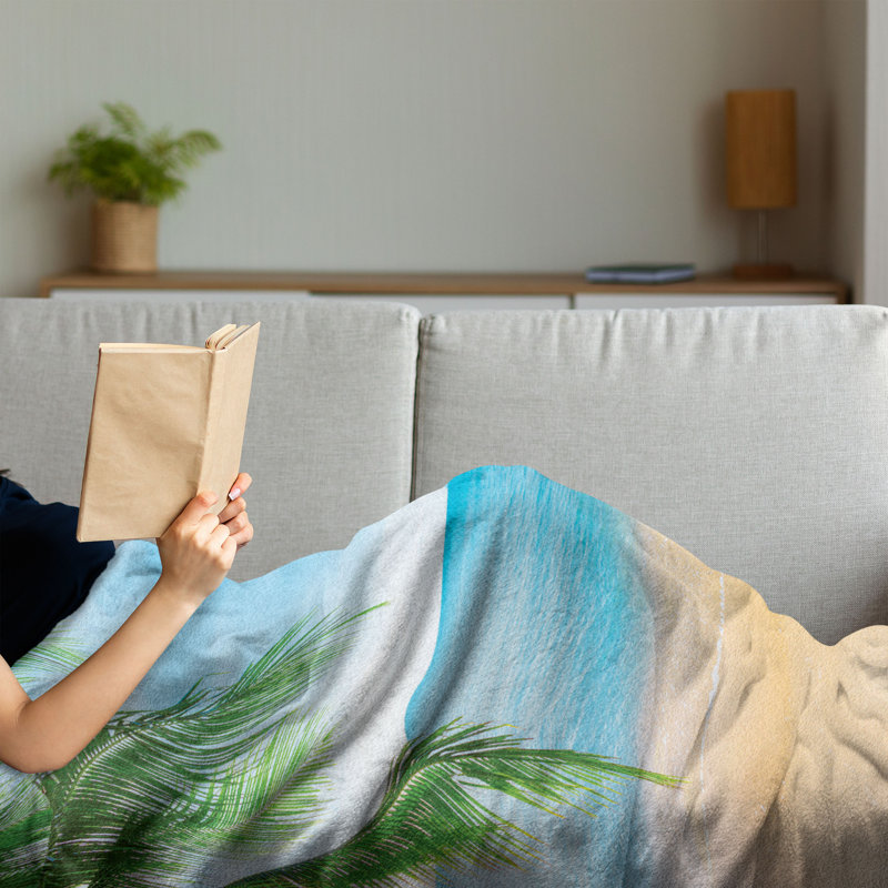 Hand Woven Throw Blanket, 50" x 70"