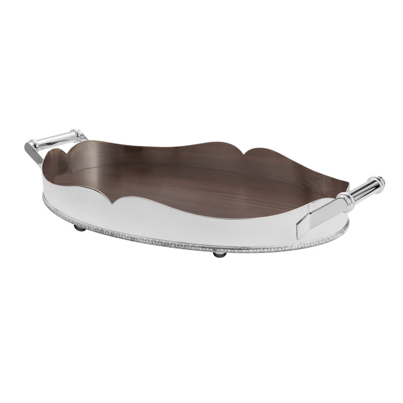 Decorative Tray, 3" H x 13" W x 22" D