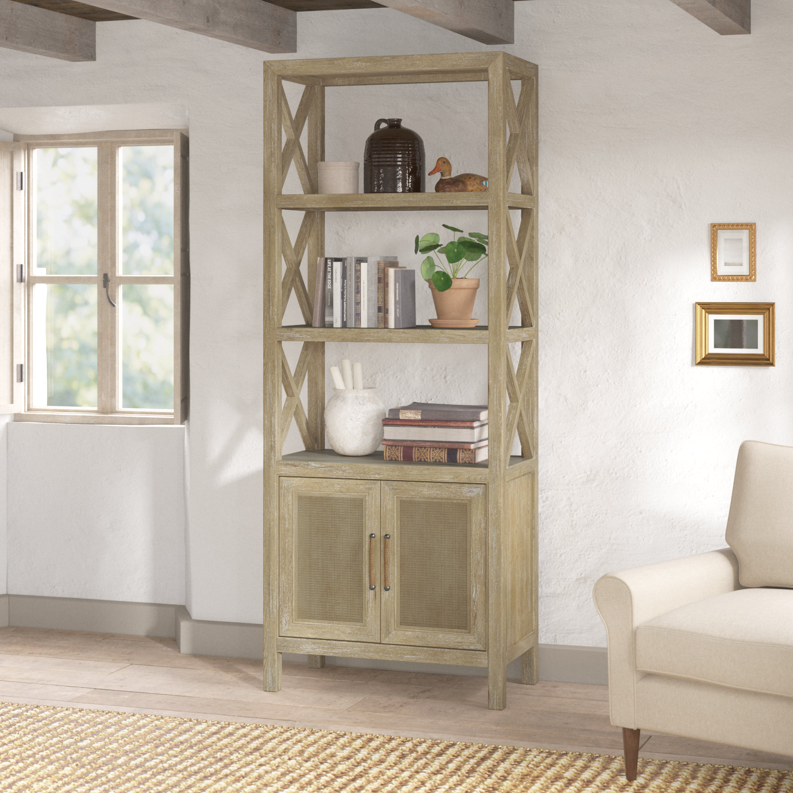Surfrider Standard Bookcase, Natural