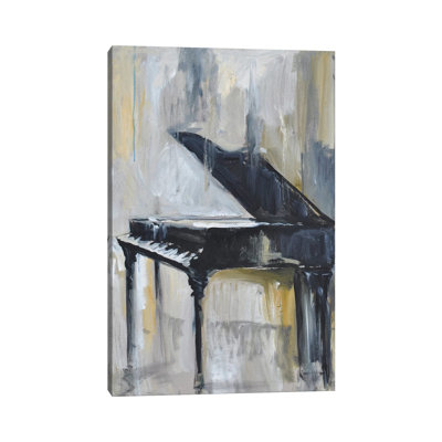 Piano Gold by Allayn Stevens - Wrapped Canvas Painting
