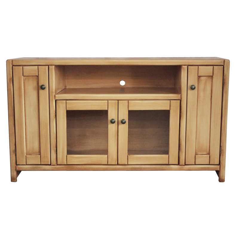 Richland Unfinished TV Stand for TVs up to 60", Gold