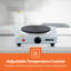 Geepas 1000W Electric Single Hot Plate