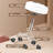 Small Chair Round Rolling Stool with Wheels-796005354