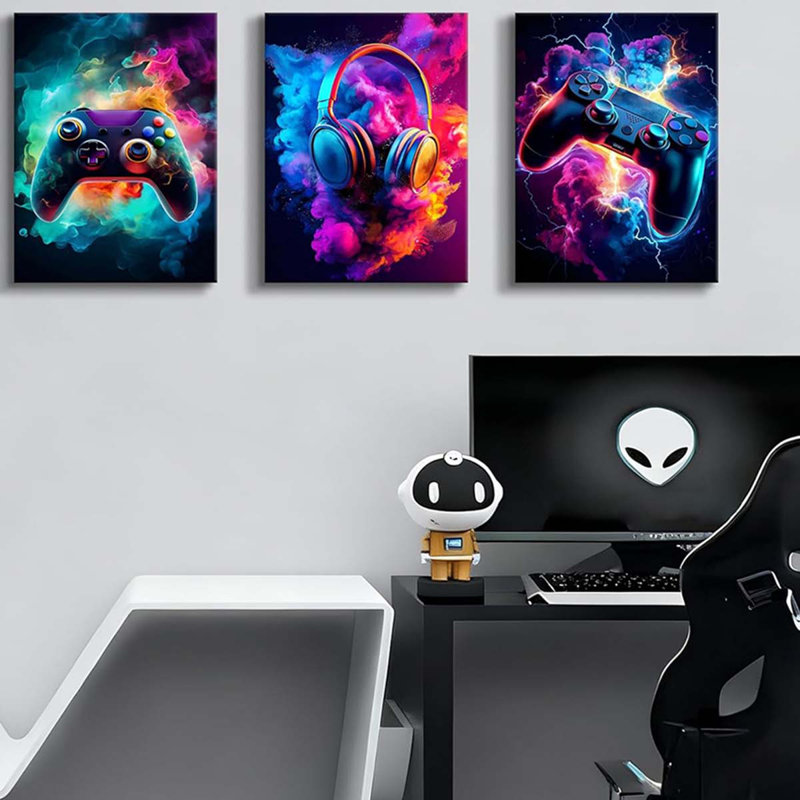 3 Piece Wrapped Canvas Print