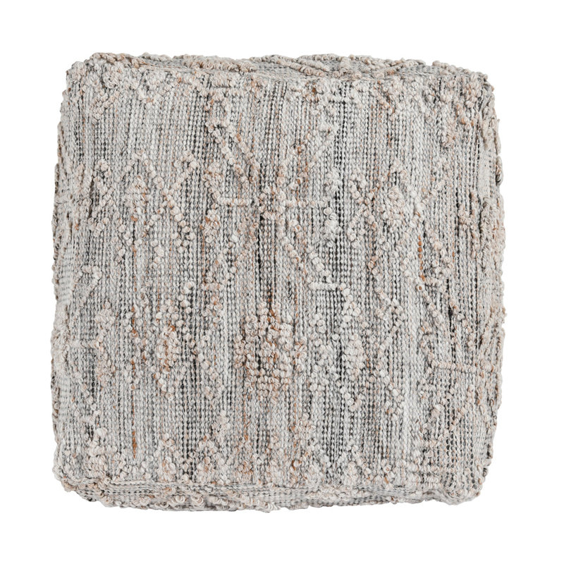 Tundra Handwoven Indoor/Outdoor Pouf