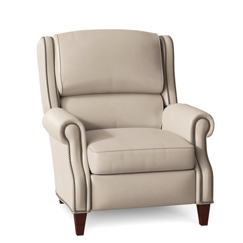 Huss Recliner, Outsider Raven Genuine Leather, Plantation, Power
