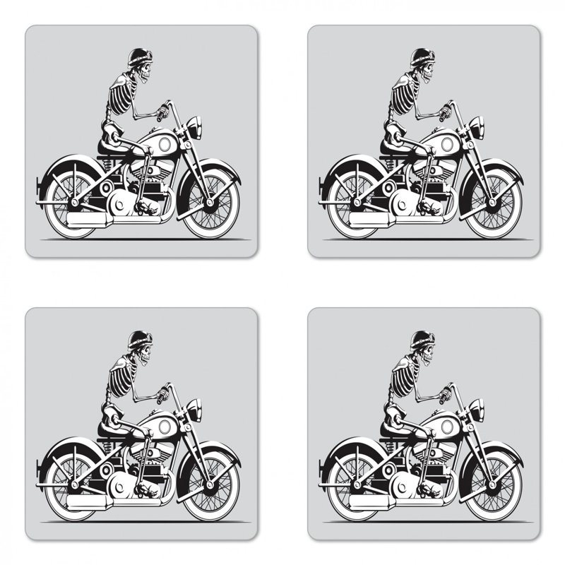 Square 4 Piece Coaster Set