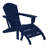 Altura Plastic Adirondack Chair with Ottoman Set-440759053