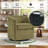 24.4" W Contemporary Upholstered Soft Swivel Barrel Chair And Ottoman-1228928564-1227295326