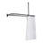 Aluminum 61" D-Shape Fixed Shower Curtain Rod-54491009