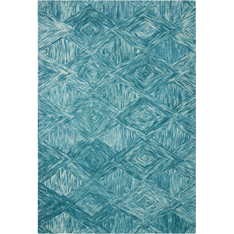 Tapis marin fait à la main Jodie, Rectangle 3 pi 9 po x 5 pi 9 po