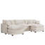 Canapé modulaire surdimensionné rembourré en U-1187099456