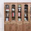 Bibliothèque de rangement en bois massif