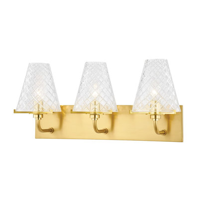 Éclairage pour meuble-lavabo 3 lumières Joshalynn