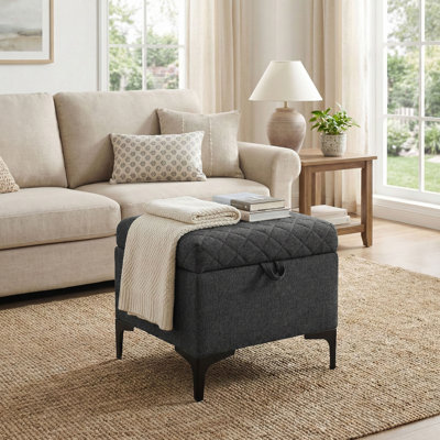 Reba Upholstered Storage Ottoman