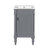 Small Space Vanity Ceramic Mdf Retro Style Bathroom Solution