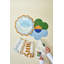 Colorblock Embroidered Linen Placemats-308413292
