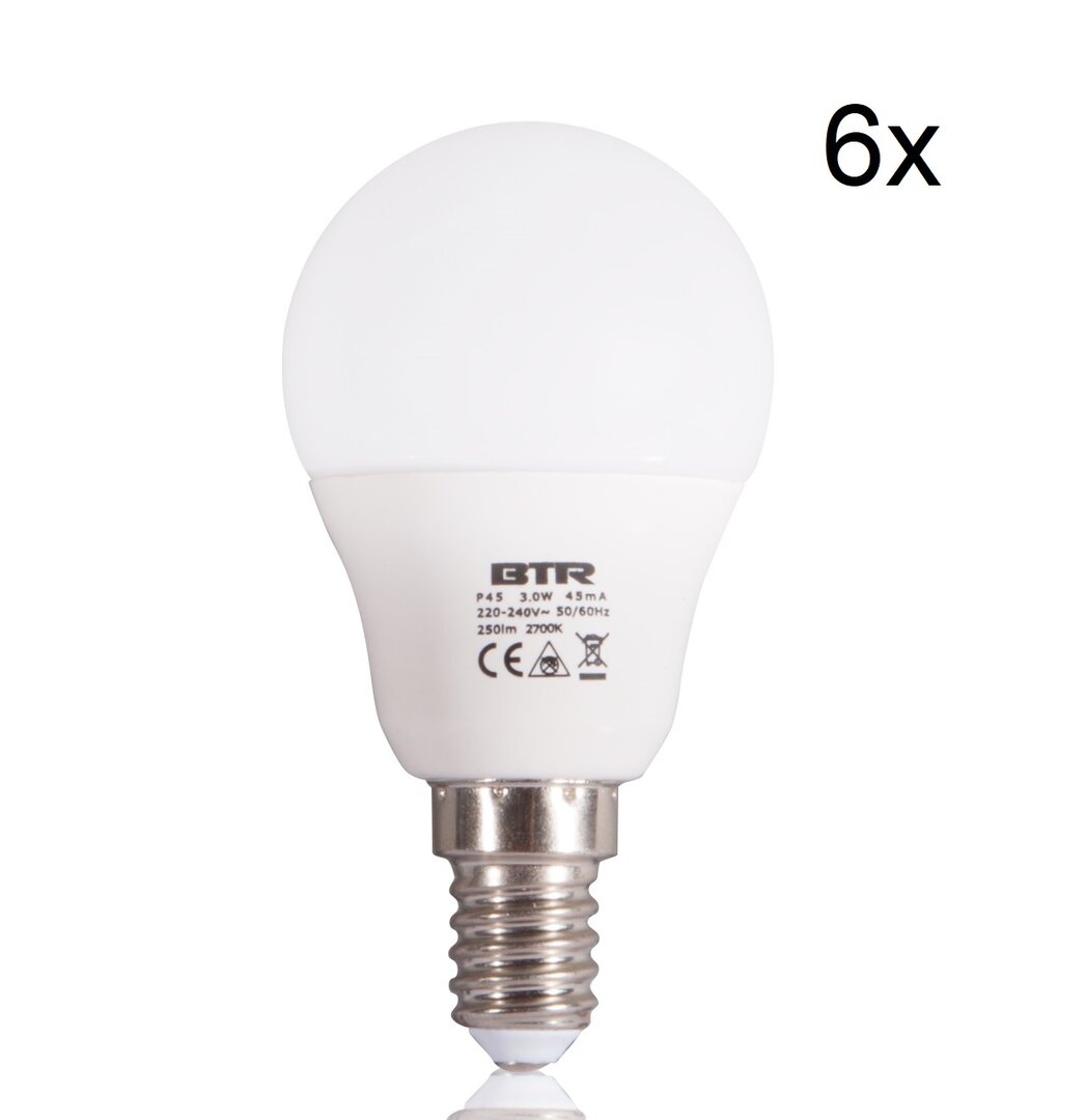 6-tlg. LED-Set 5,5W E14 Wilbur