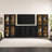 Modern 32" Glass Door Modular Accent Cabinet-862074390-863214341