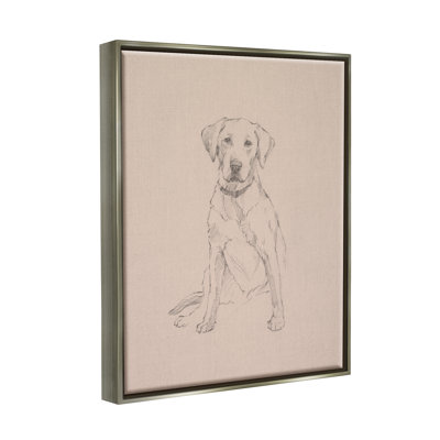 Retriever Animal Portrait - Drawing Print