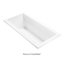Andrea® 19 DoloMatte 54" x 32" Soaking Solid Surface Bathtub-334094719-296523261