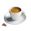 Ensemble de 6 tasses à espresso Ebern Designs et 6 tasses à expresso Roma, argent, 9 onces