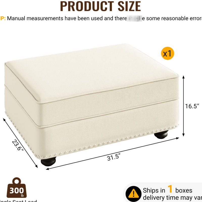 Velours blanc beige pour les espaces de vie et les appartements, combiner avec différentes tailles, multifonctionnel, siège, table, doux au toucher, bois massif, cadre de fabrication simple, rapide