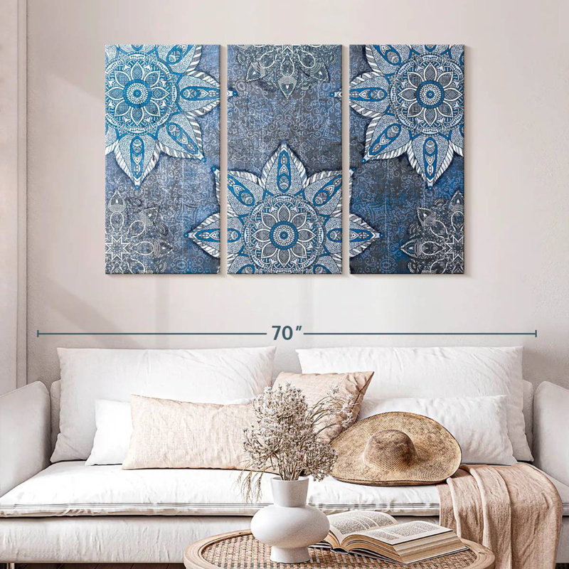 Symboles mandala arabes Kerner, H 32 po x l 50 po