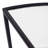 Mel 100cm Glass Top Console Table