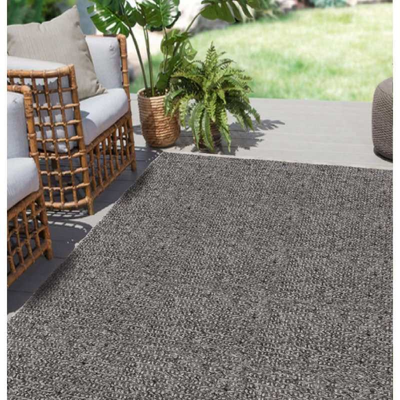 Terra rug- Mixed grey, Rectangle 9' x 12'