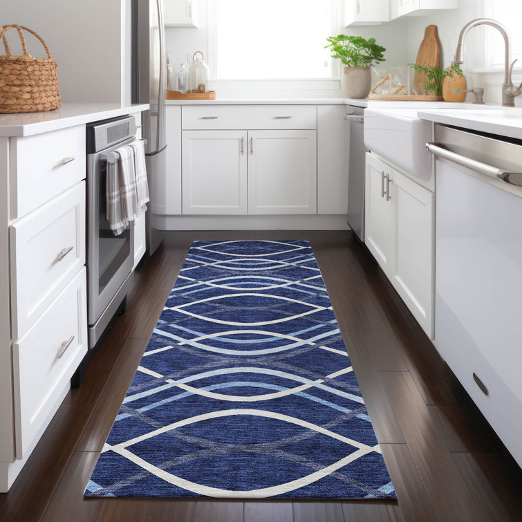Lamanna Washable Abstract Indoor / Outdoor Rug