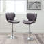Ensemble de 2 tabourets pivotants réglables Ellston-318446119