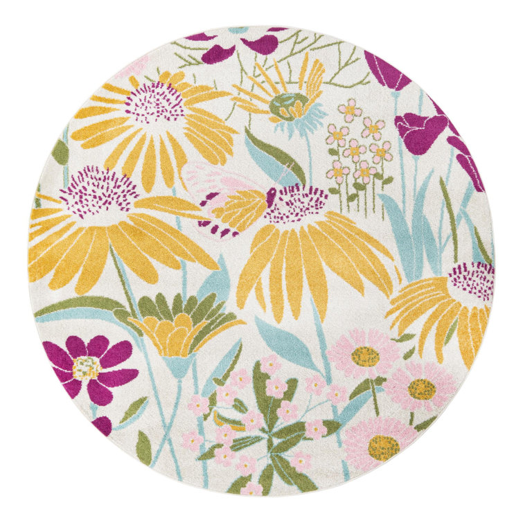 Saegertown Floral Indoor Rug