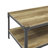 Feickert Two-Tone Coffee Table with Lower Storage Shelf-285643970