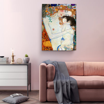 «Mother and Child Reproduction» par Gustav Klimt