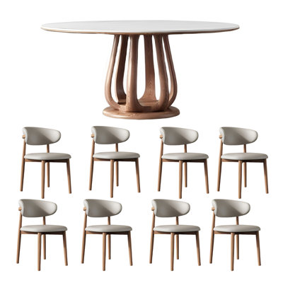 Ensemble de table de salle à manger et de chaises Nordic