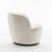 Nen Upholstered Swivel Accent Chairs, Boucle Swivel Barrel Chair, Accent Arm Chairs for Small Space-958135551