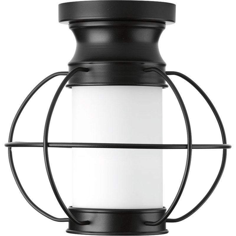 Plafonnier semi-encastré géométrique 1-lumières 10 po unique Nayeli