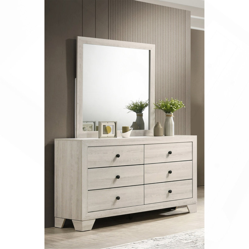 Mobilier de chambre à coucher 1Pc Rustic, Crème, crème