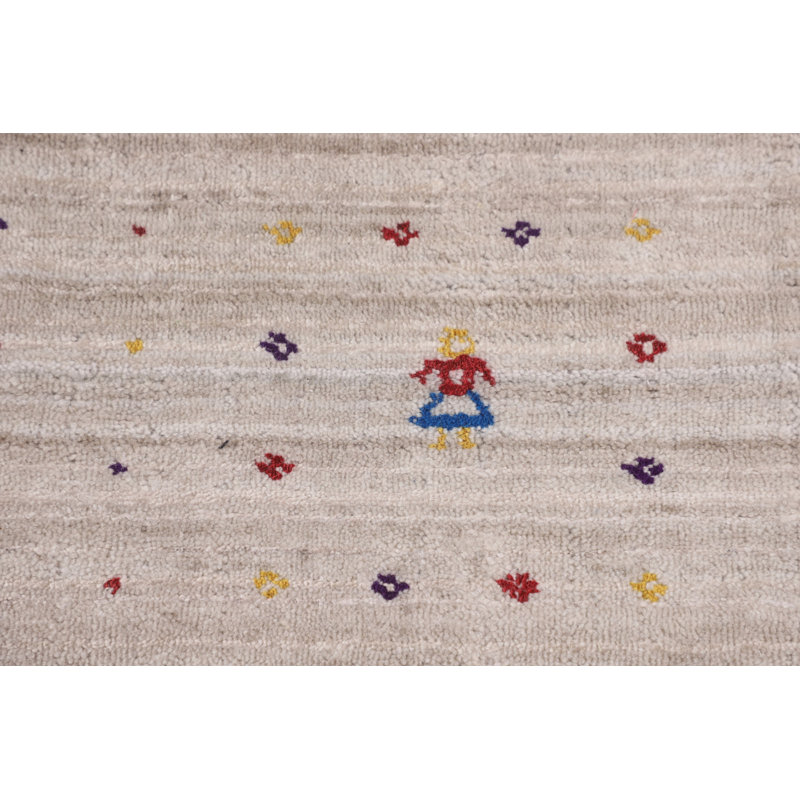 Tapis carré fait à la main Gabbeh 8 x 8