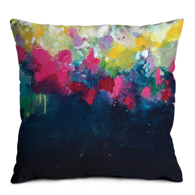 Leni Abundance By Amira Rahim Square Throw Cushion