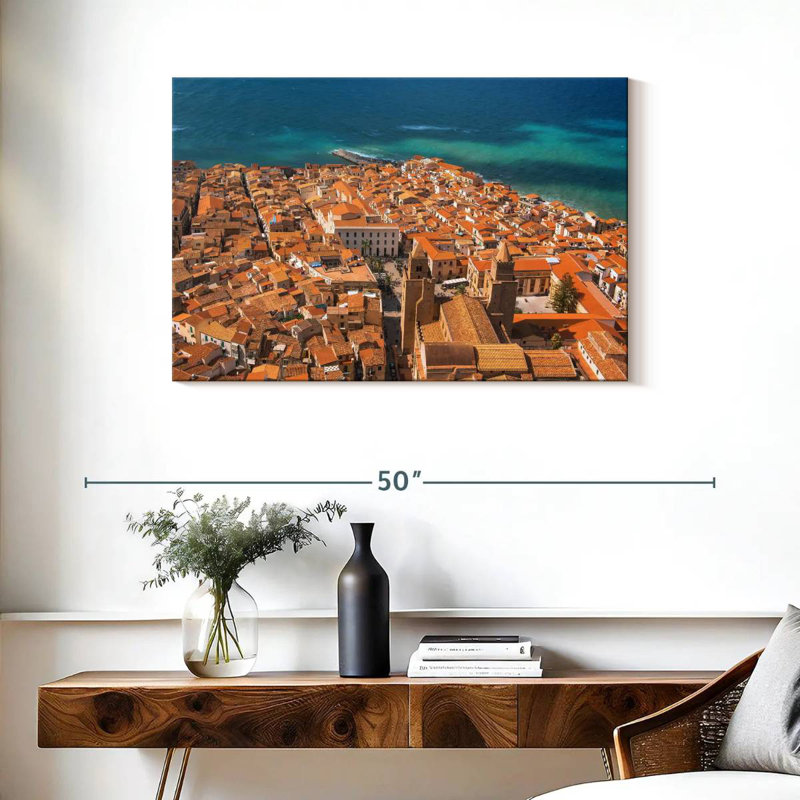 Paysage urbain Nicci Cefalu, H 24 po x l 36 po