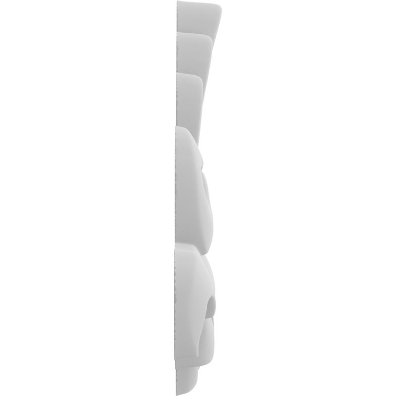 Rosette Sheffield, H 6,5 po x l 6,5 po x P 0,75 po